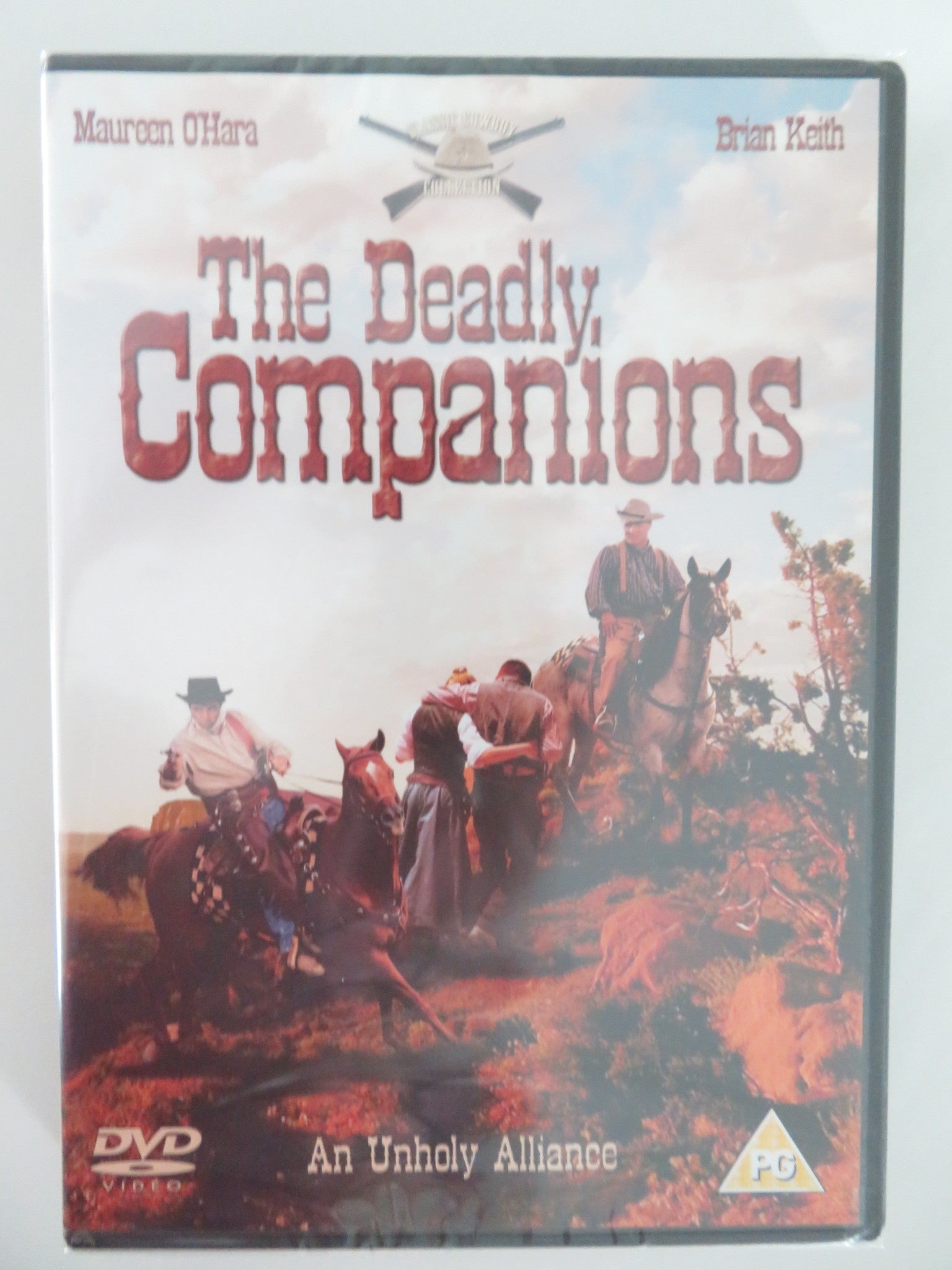 THE DEADLY COMPANIONS (DVD) MAUREEN O'HARA BRIAN KEITH 1961 REGION 0 - Rendezvous Cinema
