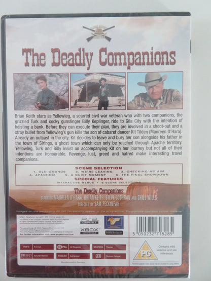 THE DEADLY COMPANIONS (DVD) MAUREEN O'HARA BRIAN KEITH 1961 REGION 0 - Rendezvous Cinema