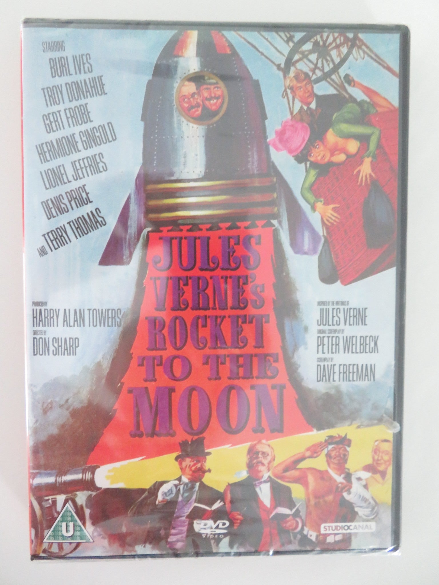 JULES VERNE'S ROCKET TO THE MOON - THOSE FANTASTIC FLYING... (DVD) 1967 REGION 2 - Rendezvous Cinema