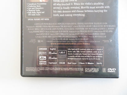 THE RED VIOLIN (DVD) SAMUEL L. JACKSON GRETA SCACCHI 1998 REGION 1
