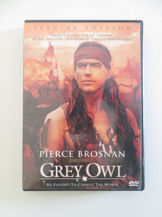 GREY OWL SPECIAL EDITION (DVD) PIERCE BROSNAN ANNIE GALIPEAU 1999 REGION 1