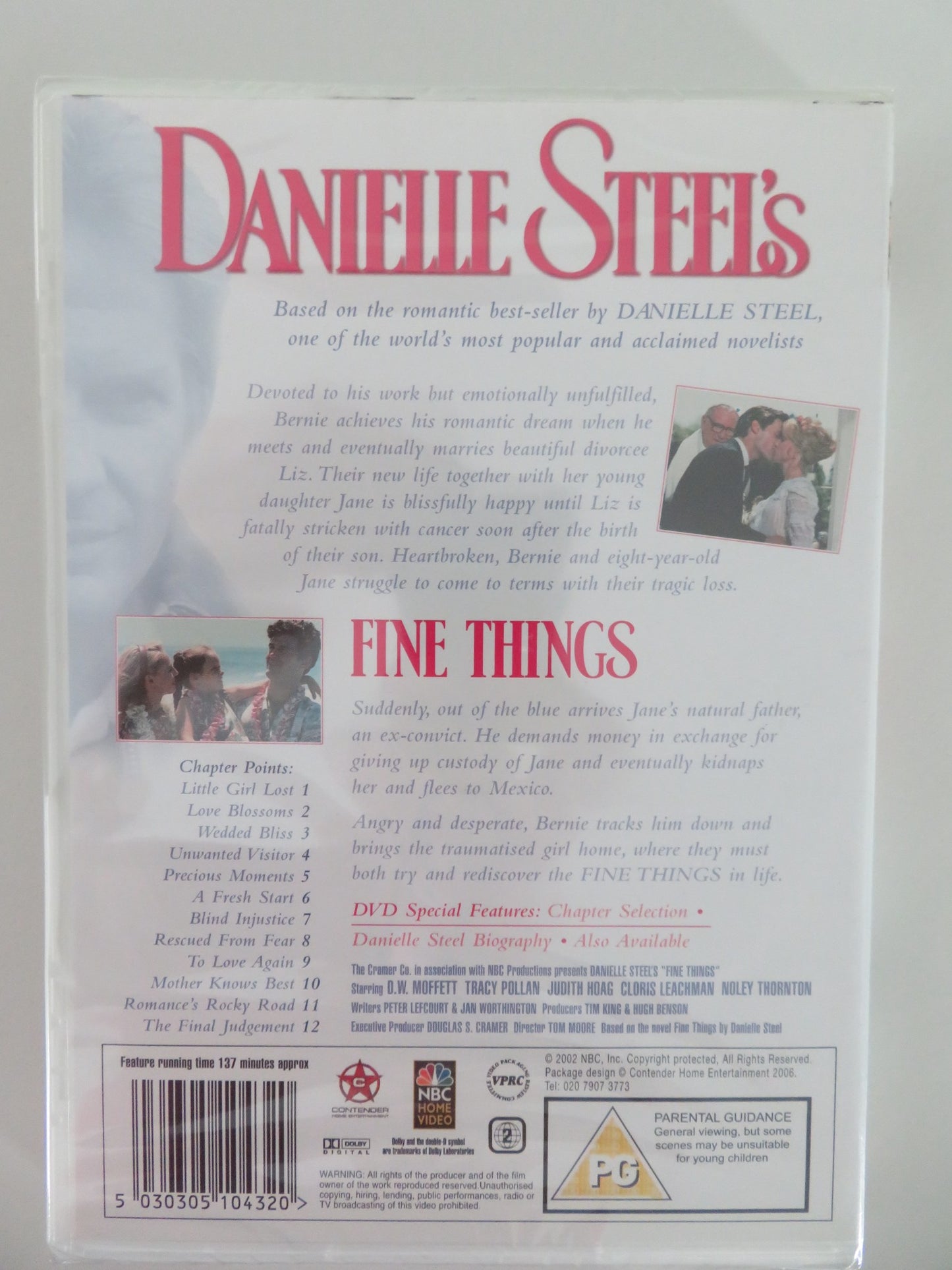 DANIELLE STEEL'S FINE THINGS (DVD) D.W MOFFET TRACEY POLLAN 1990 REGION 2 - Rendezvous Cinema
