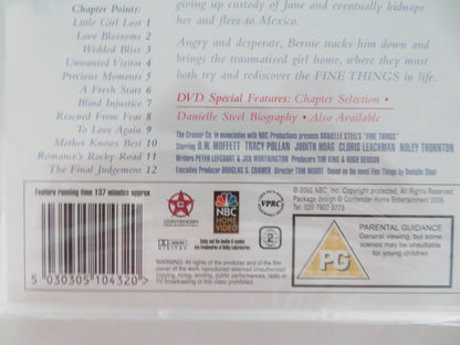 DANIELLE STEEL'S FINE THINGS (DVD) D.W MOFFET TRACEY POLLAN 1990 REGION 2 - Rendezvous Cinema