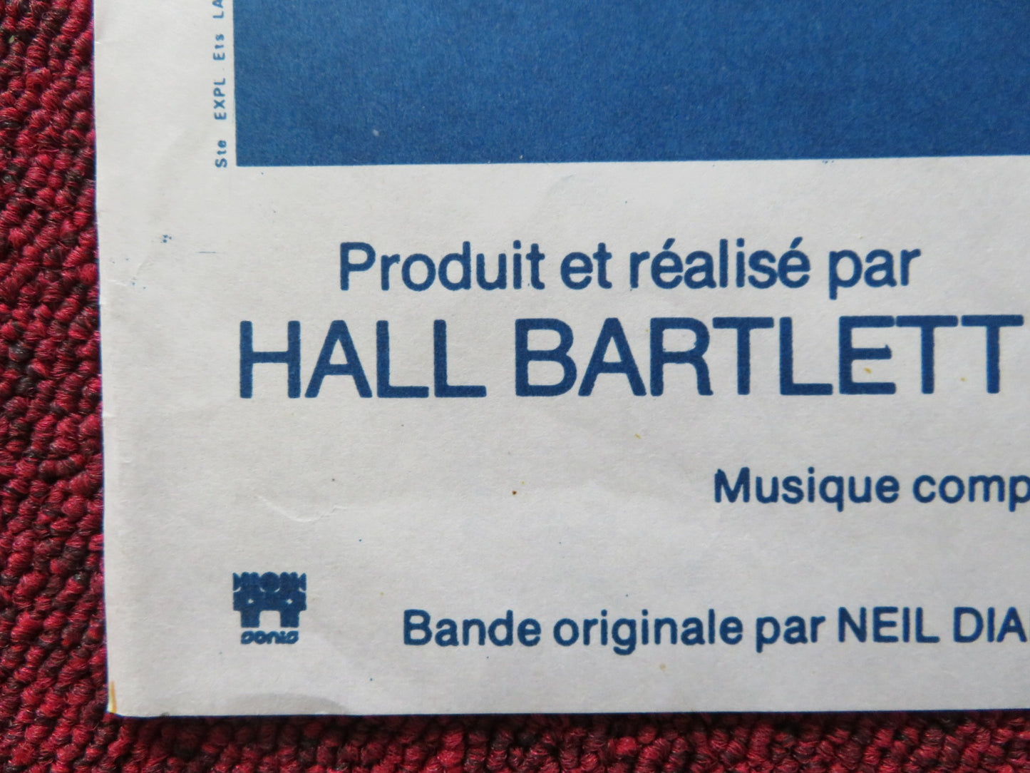 JONATHAN LIVINGSTON SEAGULL FRENCH POSTER HALL BARTLETT JAMES FRANCISCUS 1973 - Rendezvous Cinema