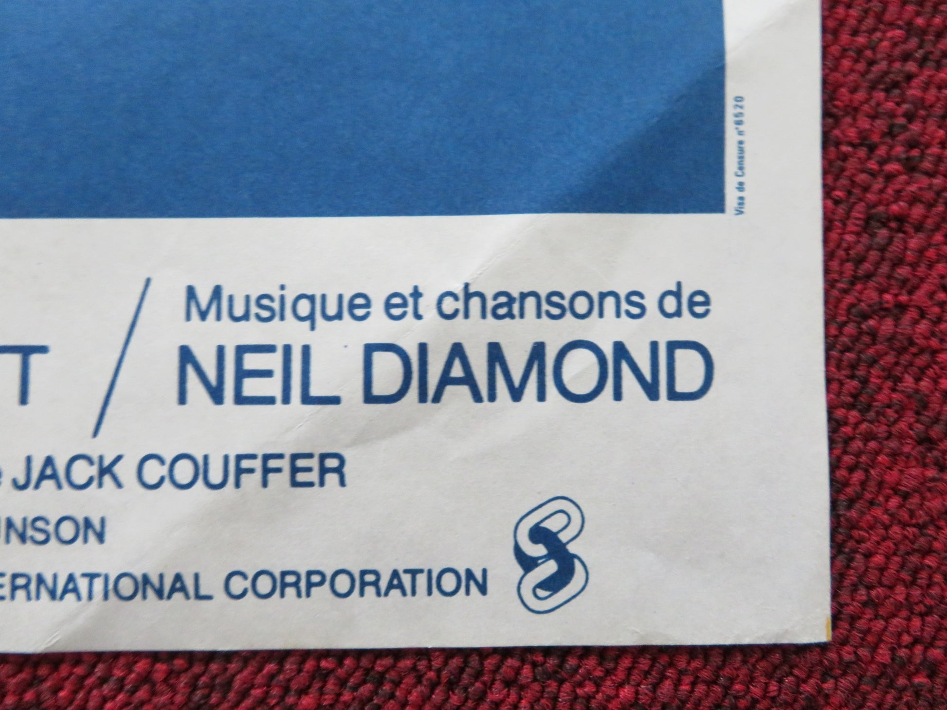 JONATHAN LIVINGSTON SEAGULL FRENCH POSTER HALL BARTLETT JAMES FRANCISCUS 1973 - Rendezvous Cinema