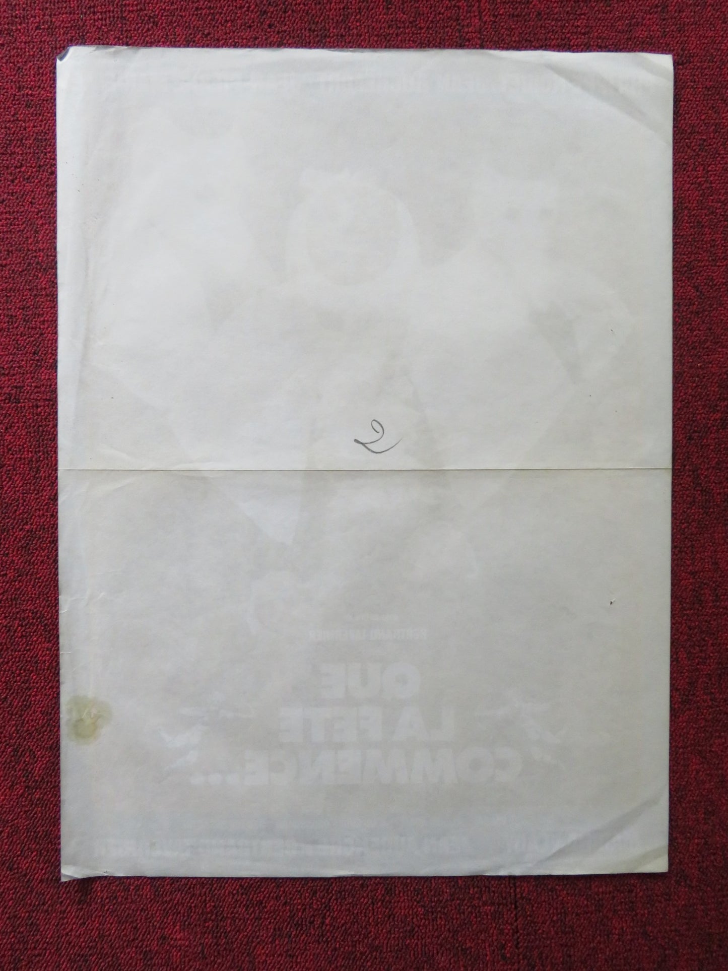 LET JOY REIGN SUPREME FRENCH POSTER PHILIPPE NOIRET JEAN ROCHEFORT 1975 - Rendezvous Cinema