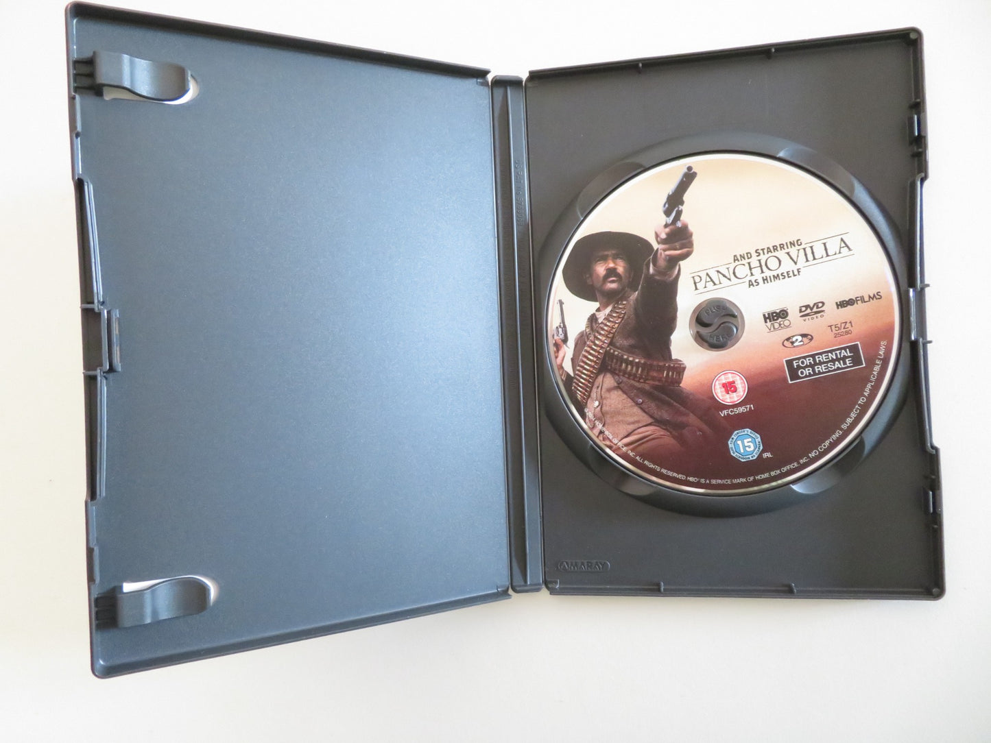 AND STARING PANCHO VILLA AS HIMSELF (DVD) ANTONIO BANDERAS 2003 REGION 2