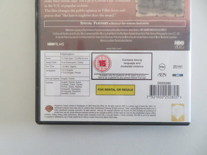 AND STARING PANCHO VILLA AS HIMSELF (DVD) ANTONIO BANDERAS 2003 REGION 2