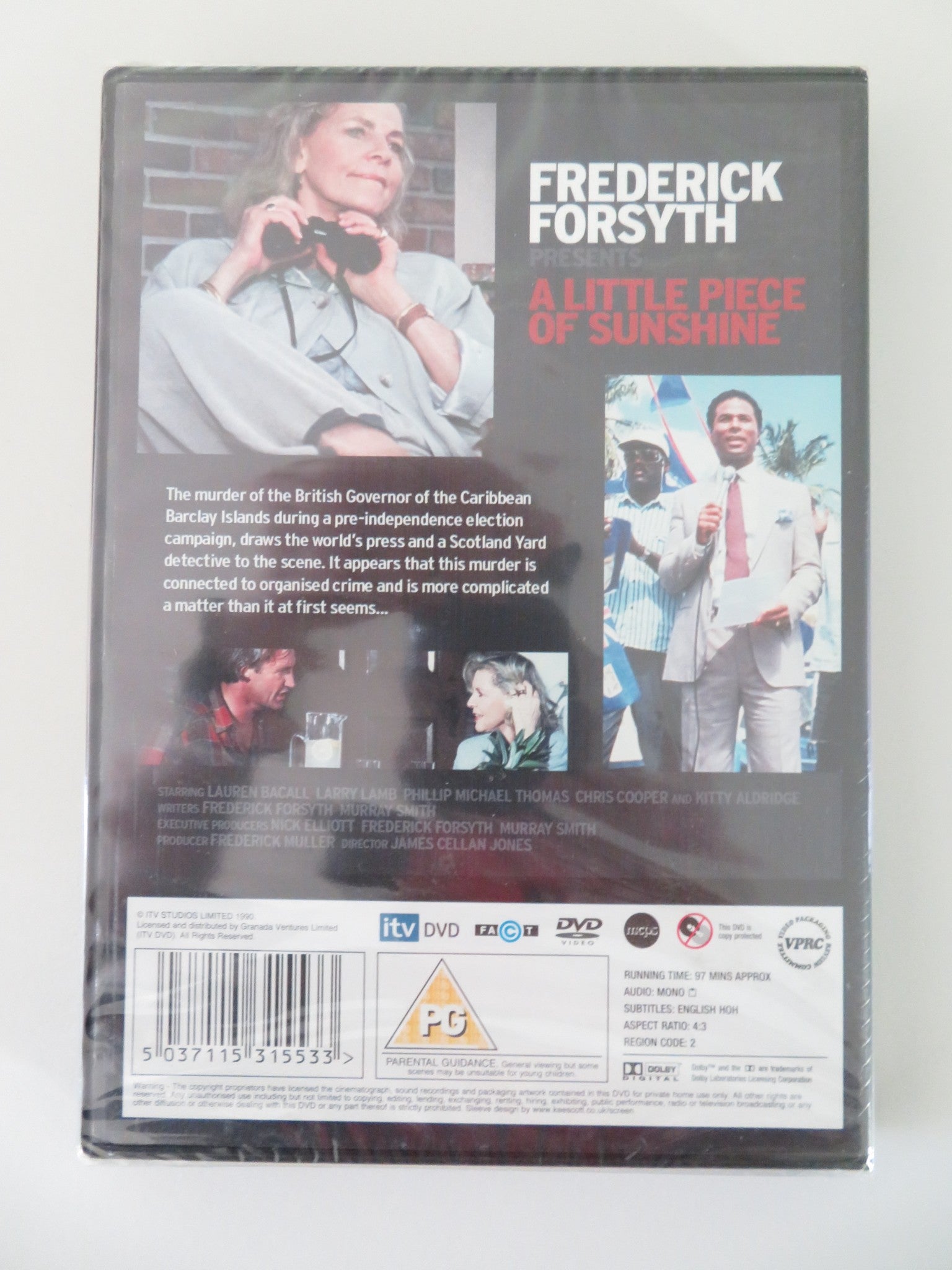 A LITTLE PIECE OF SUNSHINE (DVD) LAUREN BACALL PHILIP M. THOMAS 1990 REGION 2 - Rendezvous Cinema