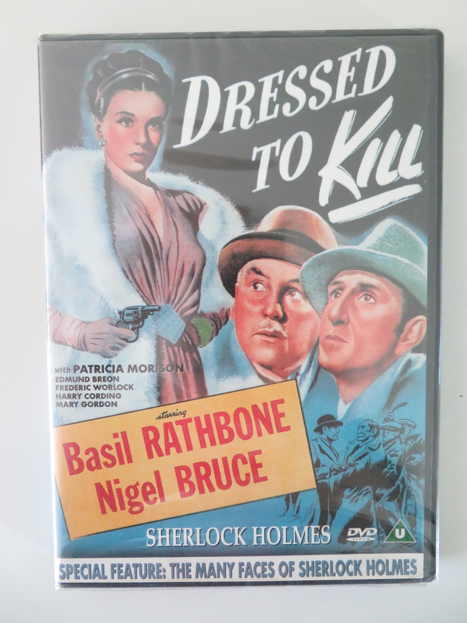 DRESSED TO KILL (DVD) BASIL RATHBONE NIGEL BRUCE 1946 REGION 0 - Rendezvous Cinema