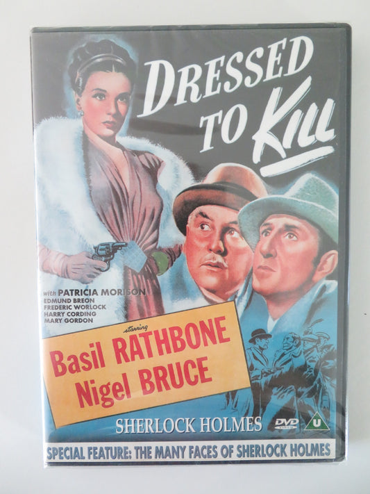 DRESSED TO KILL (DVD) BASIL RATHBONE NIGEL BRUCE 1946 REGION 0 - Rendezvous Cinema