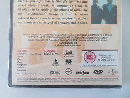 COOGAN'S BLUFF (DVD) CLINT EASTWOOD DON STROUD 1968 REGION 2 - Rendezvous Cinema