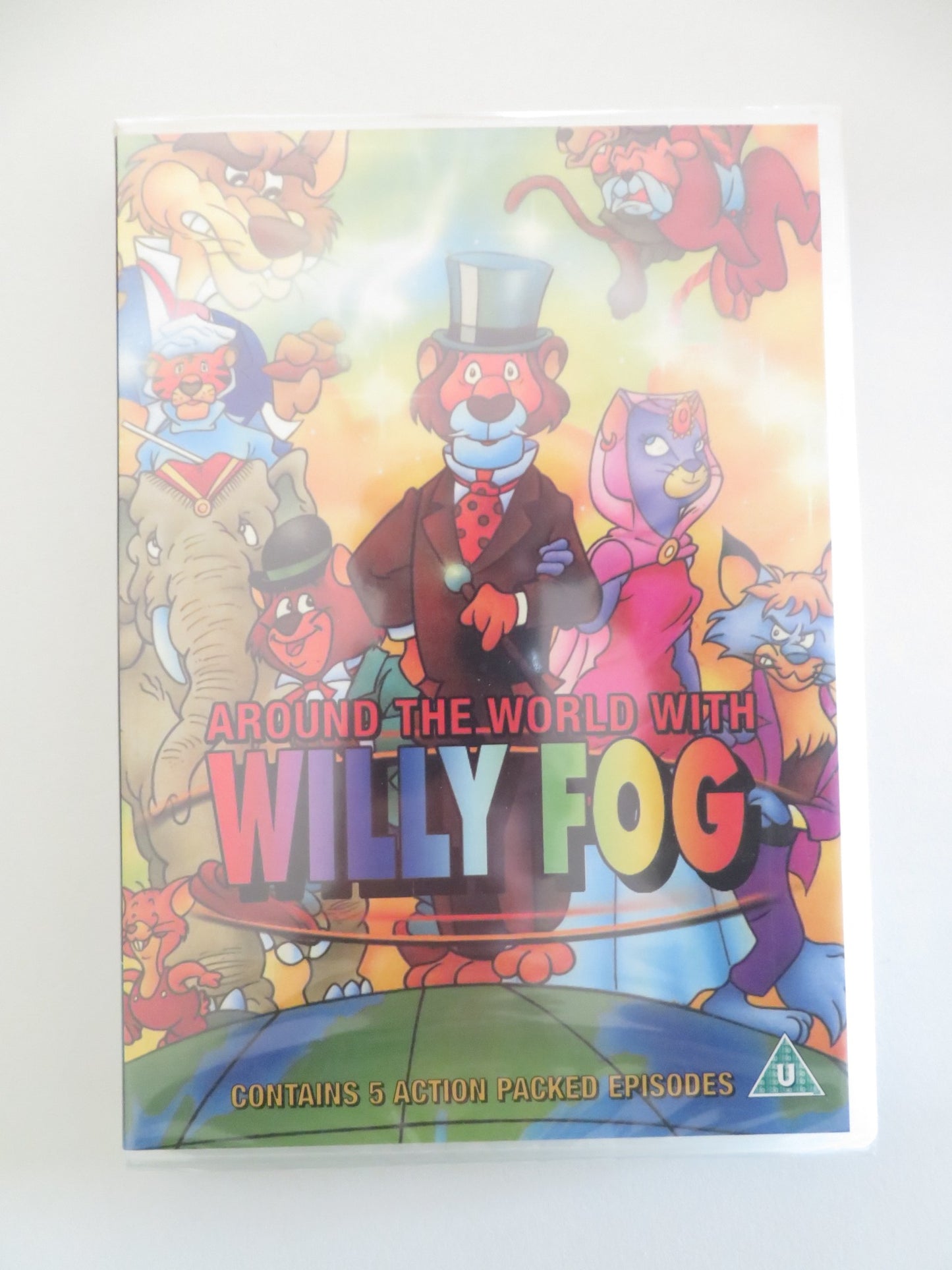 AROUND THE WORLD WITH WILLY FOG - 5 EPISODES (DVD) 1983 REGION 0