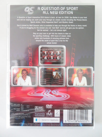 A QUESTION OF SPORT - INTERACTIVE (DVD) SUE BARKER MATT DAWSON 2007 REGION 2 - Rendezvous Cinema