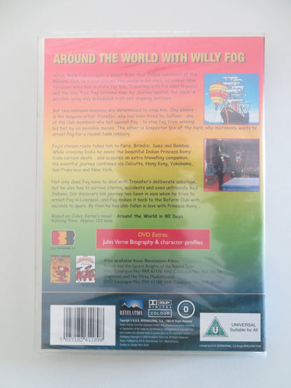 AROUND THE WORLD WITH WILLY FOG - 5 EPISODES (DVD) 1983 REGION 0