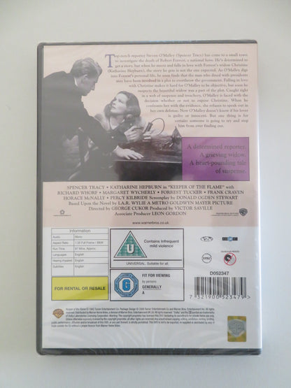 KEEPER OF THE FLAME (DVD) SPENCER TRACY KATHARINE HEPBURN 1942 REGION 2