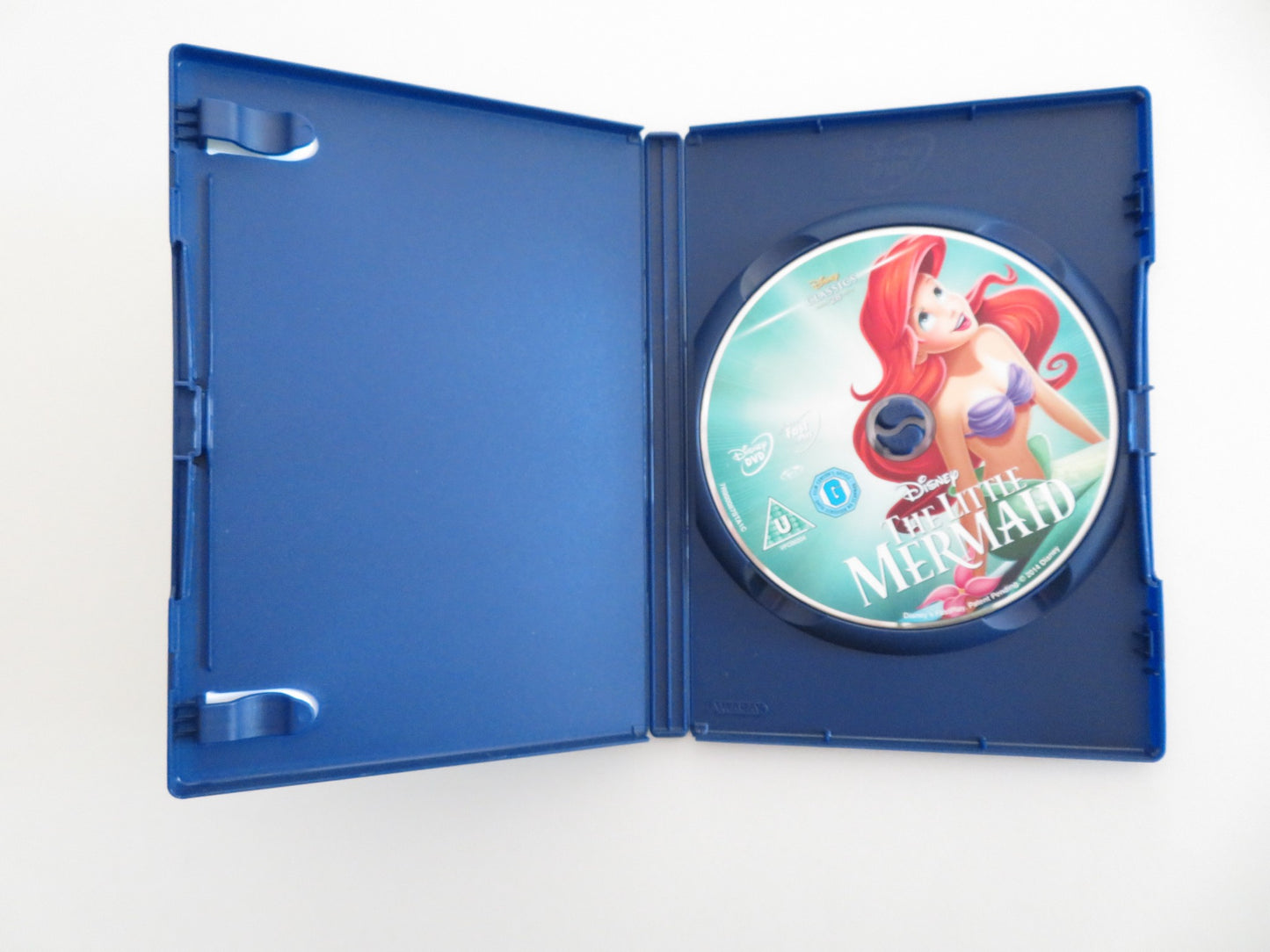 THE LITTLE MERMAID (DVD) DISNEY JODI BENSON PAT CARROLL 1989 REGION 2