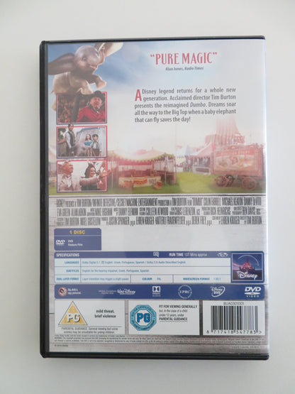 DUMBO (DVD) DISNEY COLIN FARRELL DANNY DEVITO MICHAEL KEATON 2019 REGION 2