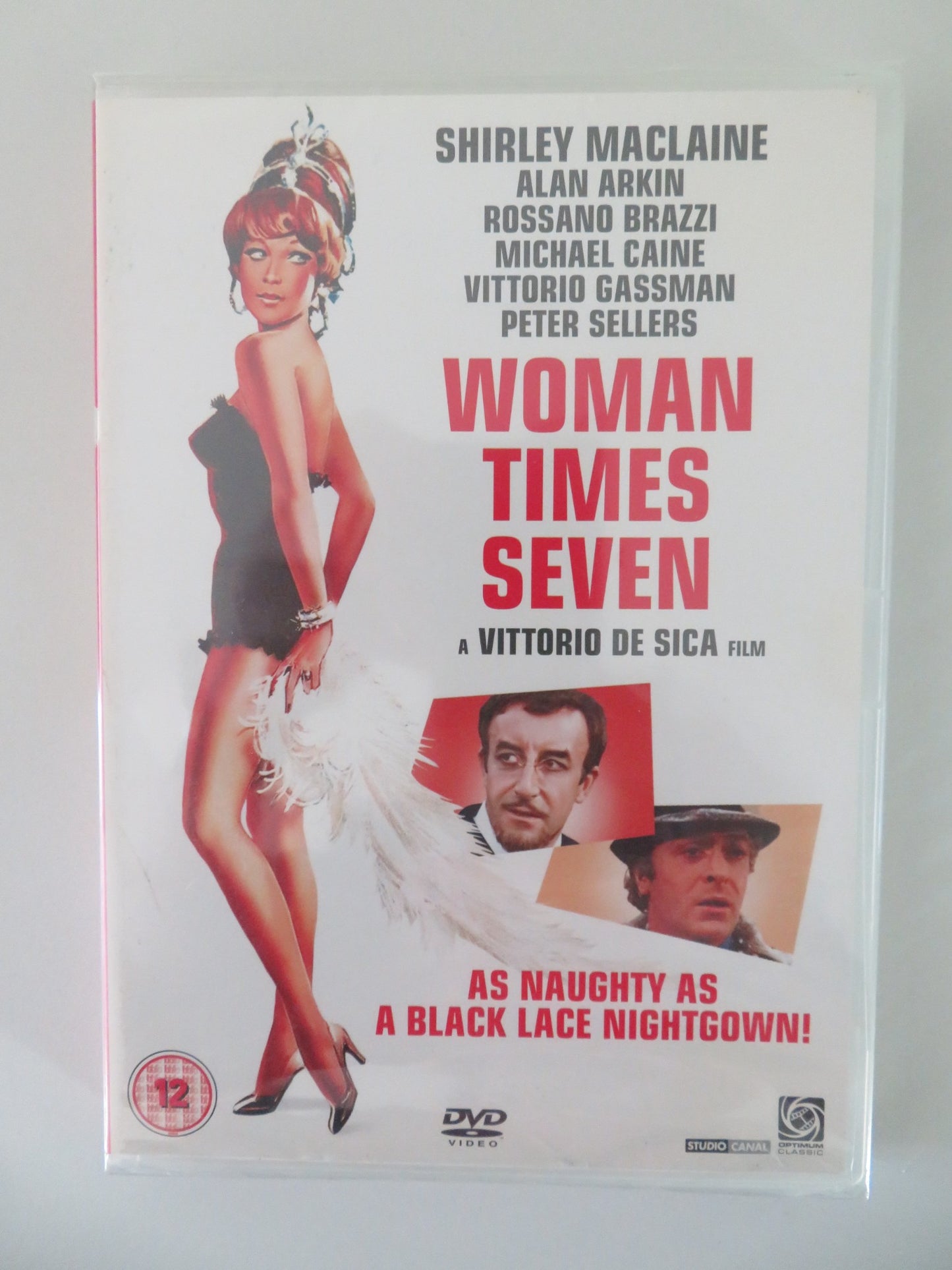 WOMAN TIMES SEVEN (DVD) ALAN ARKIN ROSSANO BRAZZI 1967 REGION 2 - Rendezvous Cinema