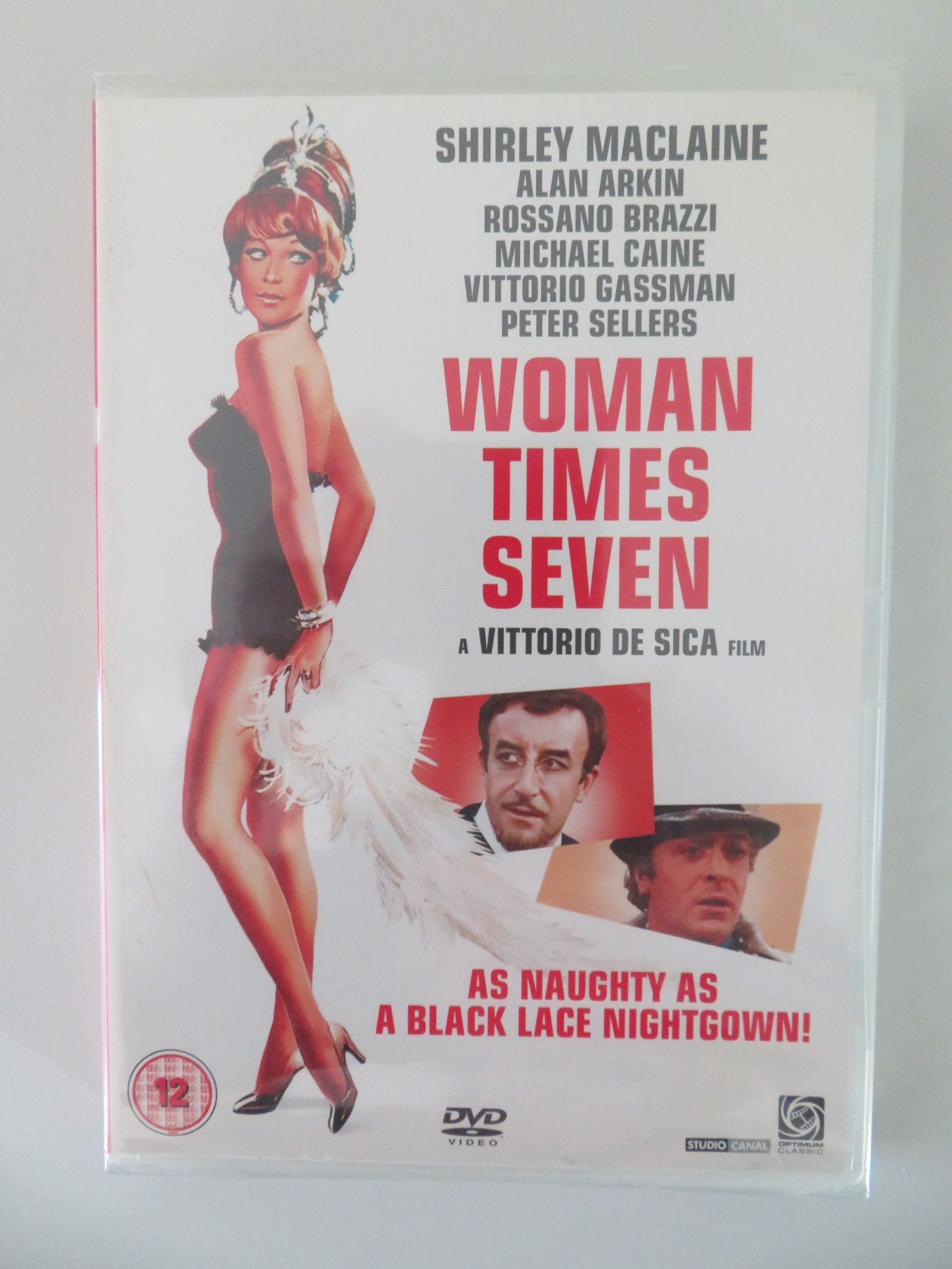 WOMAN TIMES SEVEN (DVD) ALAN ARKIN ROSSANO BRAZZI 1967 REGION 2 - Rendezvous Cinema