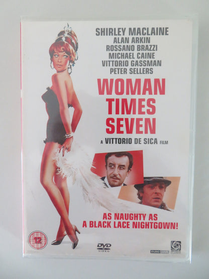 WOMAN TIMES SEVEN (DVD) ALAN ARKIN ROSSANO BRAZZI 1967 REGION 2 - Rendezvous Cinema