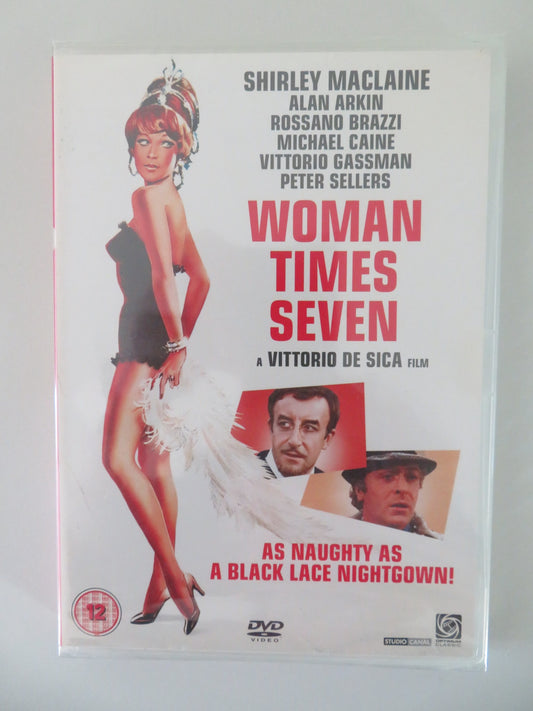 WOMAN TIMES SEVEN (DVD) ALAN ARKIN ROSSANO BRAZZI 1967 REGION 2 - Rendezvous Cinema