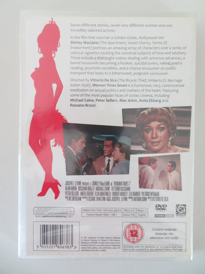 WOMAN TIMES SEVEN (DVD) ALAN ARKIN ROSSANO BRAZZI 1967 REGION 2 - Rendezvous Cinema