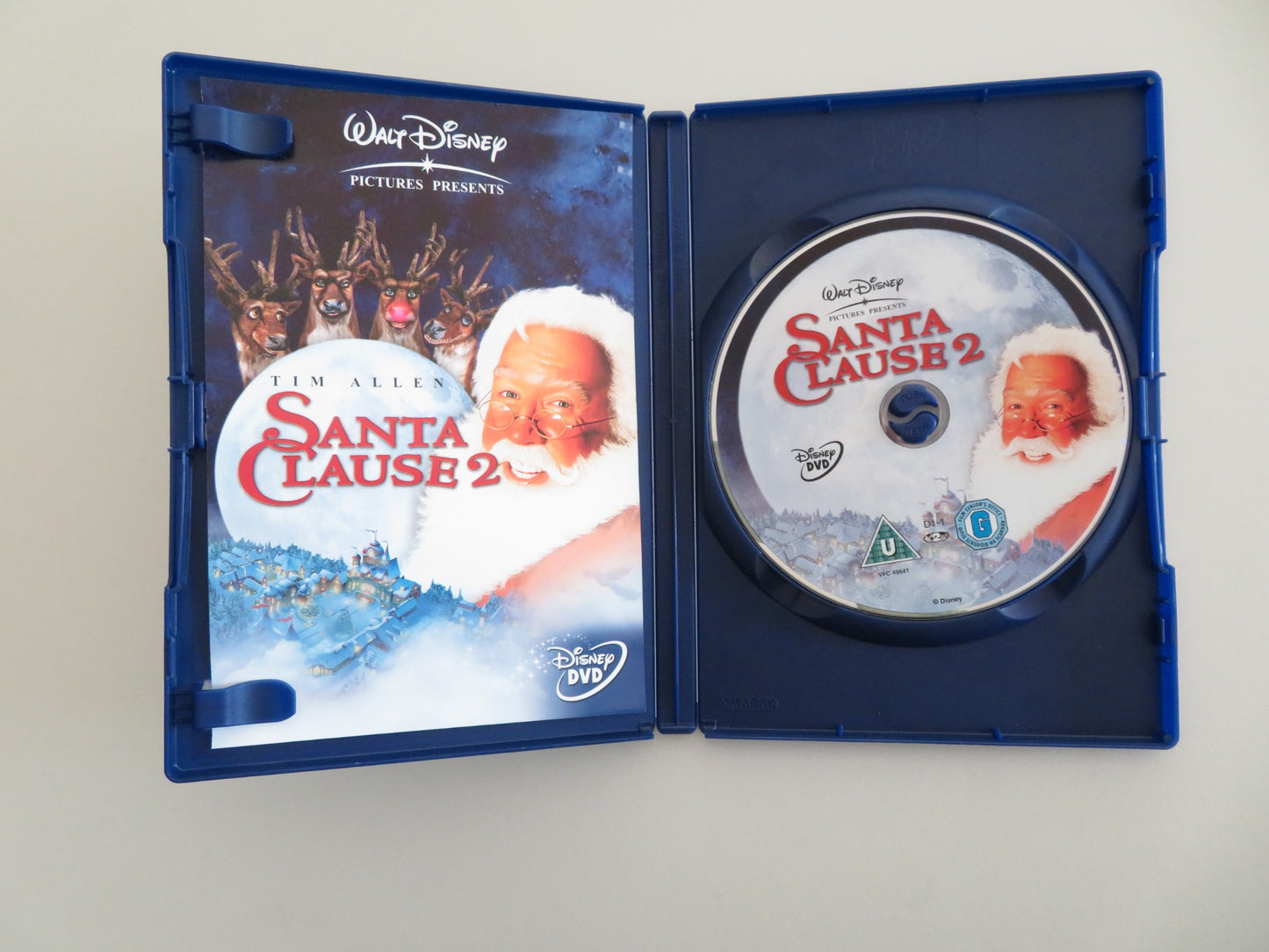 SANTA CLAUSE 2 (DVD) DISNEY TIM ALLEN JUDGE REINHOLD 2002 REGION 2