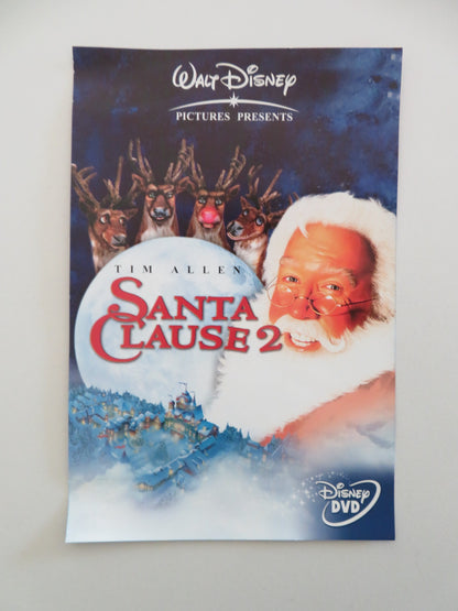 SANTA CLAUSE 2 (DVD) DISNEY TIM ALLEN JUDGE REINHOLD 2002 REGION 2