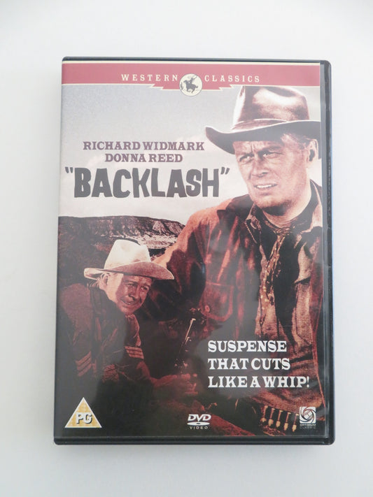 BACKLASH (DVD) RICHARD WIDMARK DONNA REED 1956 REGION 2