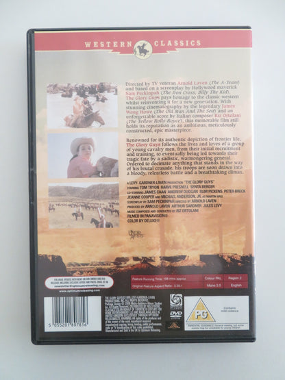 THE GLORY GUYS (DVD) TOM TRYON HARVE PRESNELL JAMES CAAN 1965 REGION 2