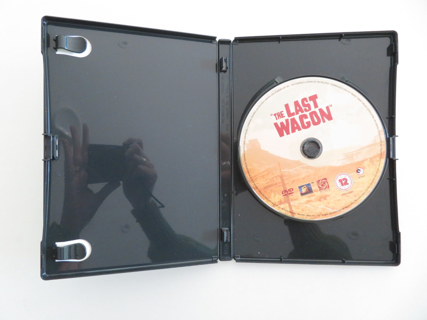 THE LAST WAGON (DVD) RICHARD WIDMARK FELICIA FARR 1956 REGION 2