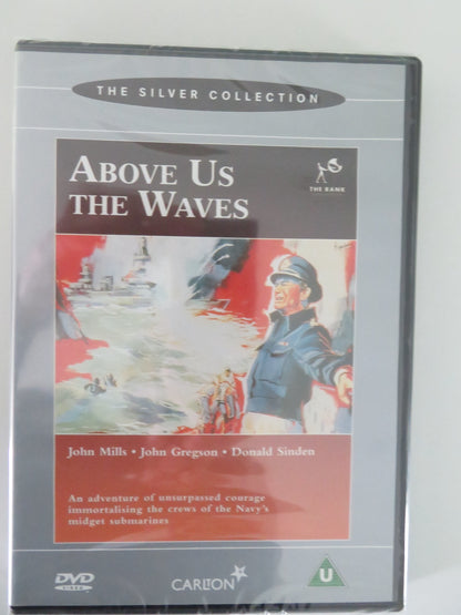 ABOVE US THE WAVES (DVD) JOHN MILLS JOHN GREGSON 1955 REGION 2 - Rendezvous Cinema