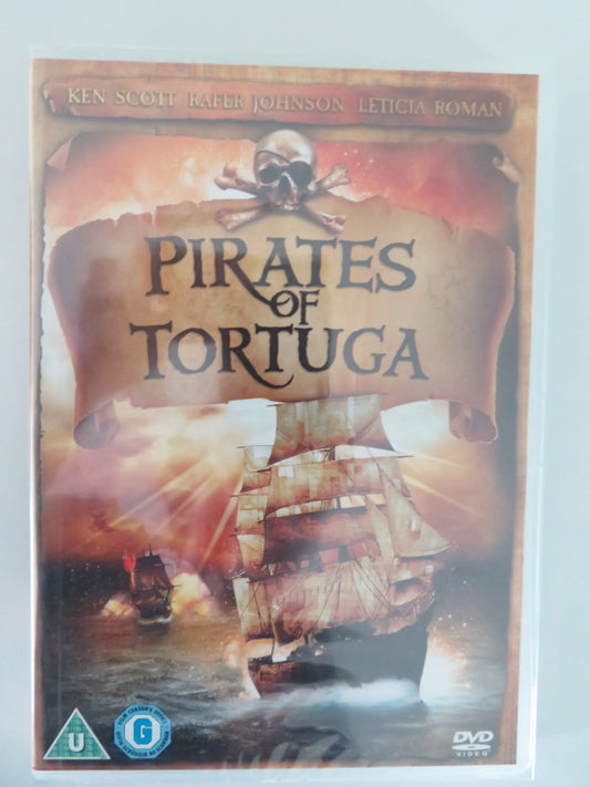 PIRATES OF TORTUGA (DVD) KEN SCOTT LEITICIA ROMAN 1961 REGION 2