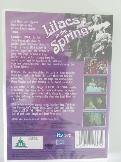 LILACS IN THE SPRING (DVD) ANNA NEAGLE ERROL FLYNN 1954 REGION 2 - Rendezvous Cinema