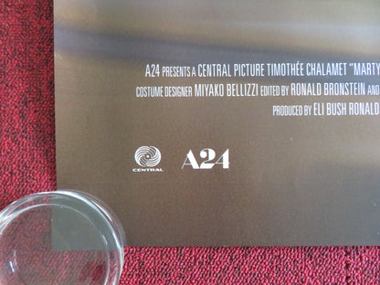 Marty Supreme - B UK Quad Rolled Poster Timothee Chalamet Gwyneth Paltrow 2025