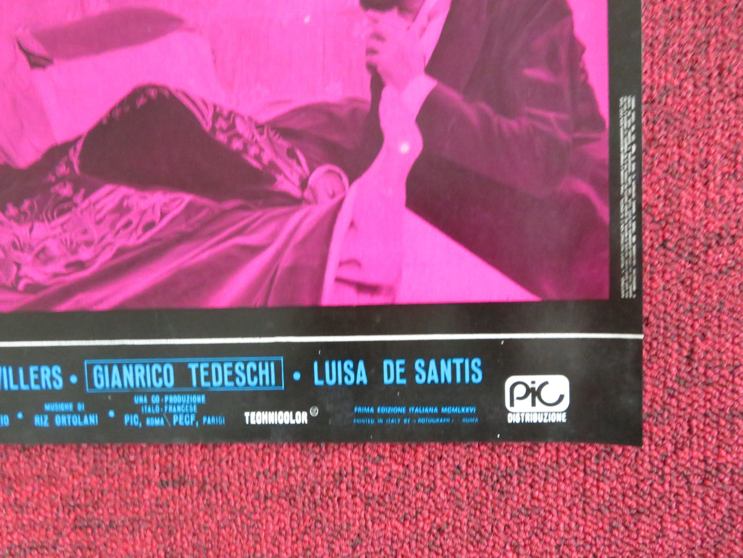 MIMI BLUETTE... FIORE DEL MIO GIARDINO - F ITALIAN FOTOBUSTA POSTER VITTI 1976 - Rendezvous Cinema