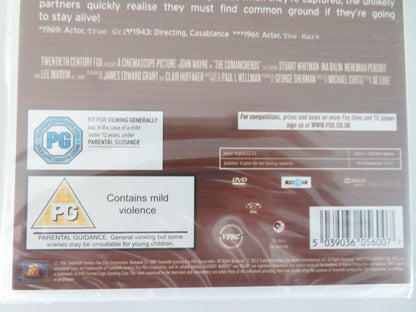 THE COMANCHEROS (DVD) JOHN WAYNE STUART WHITMAN 1961 REGION 2 - Rendezvous Cinema