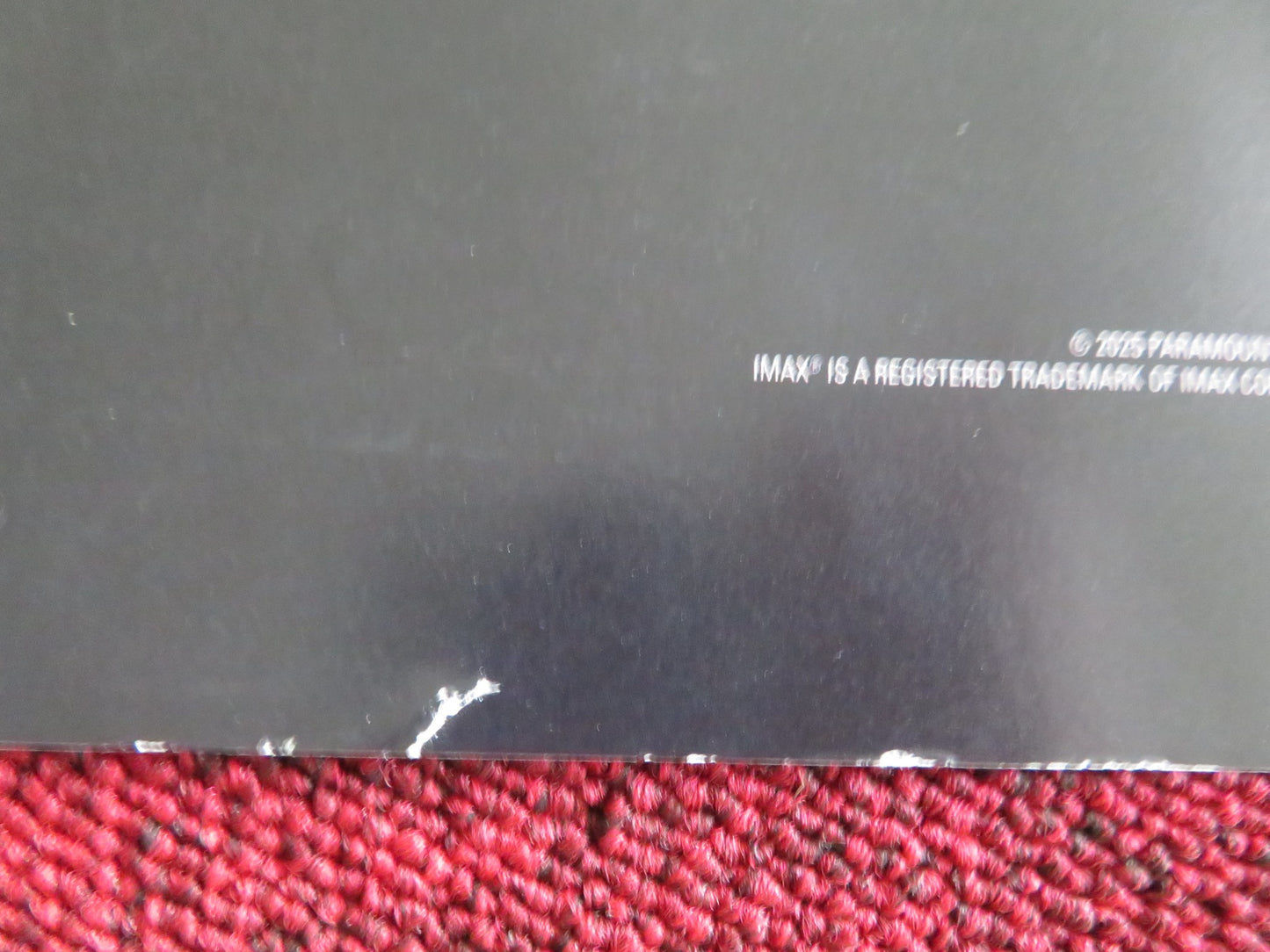 The Running Man UK Quad Rolled Poster Glen Powell Alyssa Benn 2025