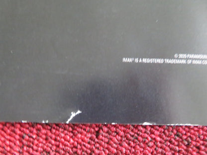 The Running Man UK Quad Rolled Poster Glen Powell Alyssa Benn 2025