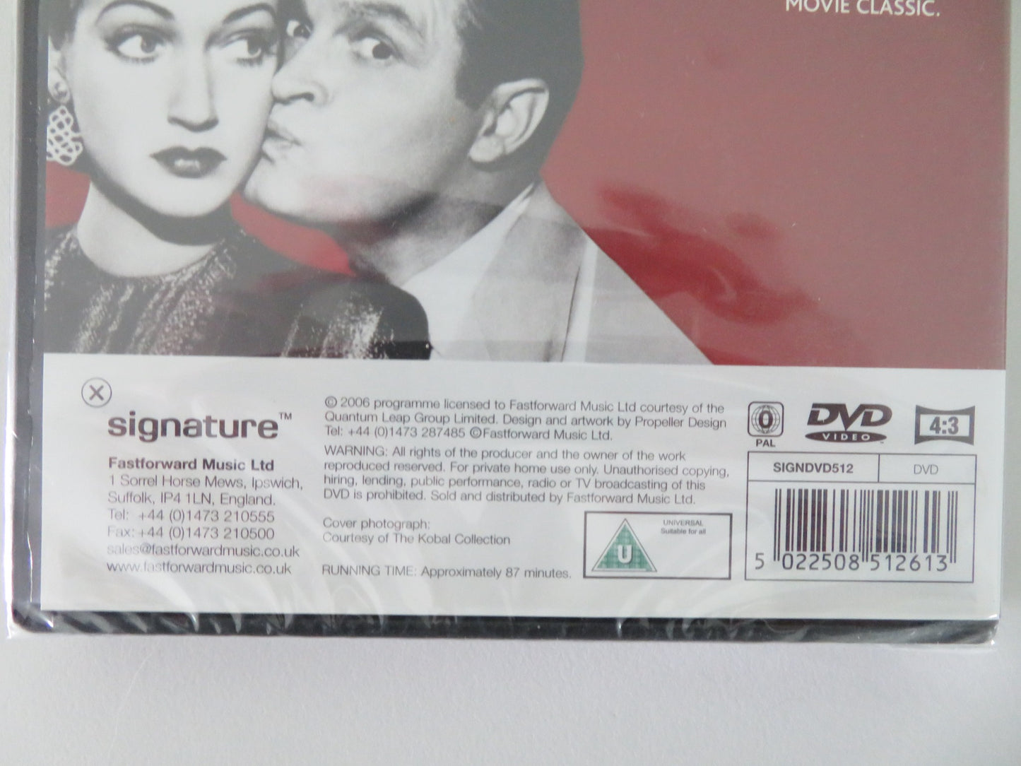 MY FAVOURITE BRUNETTE (DVD) BOB HOPE DOROTHY LAMOUR 1947 REGION 0 - Rendezvous Cinema