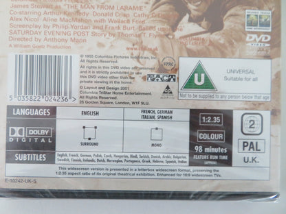 THE MAN FROM LARAMIE (DVD) JAMES STEWART 1955 REGION 2 - Rendezvous Cinema