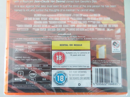 REPLICANT (DVD) JEAN-CLAUDE VAN DAMME MICHAEL ROOKER 2001 REGION 2 - Rendezvous Cinema