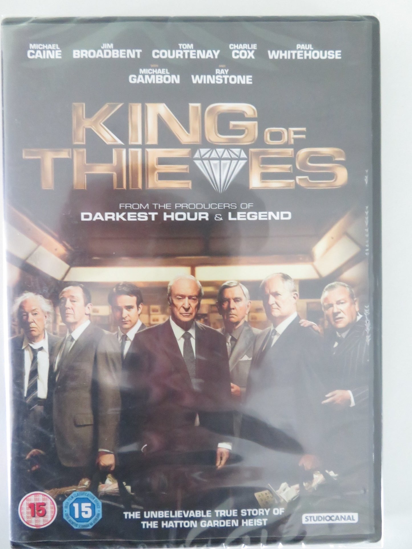 KING OF THIEVES (DVD) MICHAEL CAINE JIM BROADBENT 2018 REGION 2 - Rendezvous Cinema