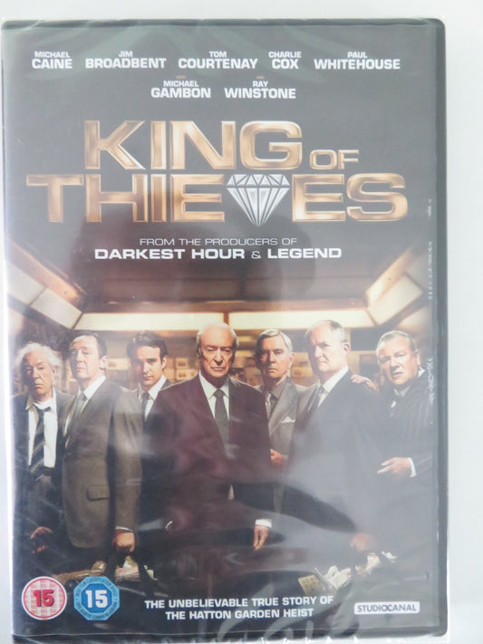 KING OF THIEVES (DVD) MICHAEL CAINE JIM BROADBENT 2018 REGION 2 - Rendezvous Cinema