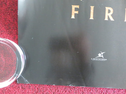 Avatar: Fire And Ash - B UK Quad Rolled Poster Sam Worthington Zoe Saldana 2025