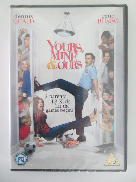 YOURS MINE & OURS (DVD) DENNIS QUAID RENE RUSSO 2005 REGION 2 - Rendezvous Cinema