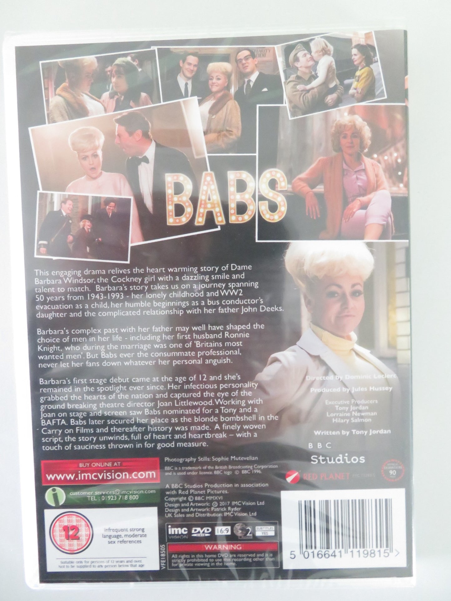 BABS (DVD) SAMANTHA SPIRO CHARLIE ARCHER 2017 REGION 2 - Rendezvous Cinema