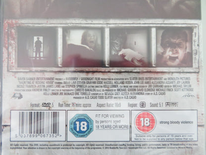 THE HAUNTING OF REDDING HOSPITAL - HOUSE OF DUST (DVD) INBAR LAVI 2013 REGION 2