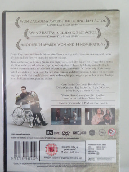 MY LEFT FOOT (DVD) DANIEL DAY-LEWIS BRENDA FRICKER 1989 REGION 2